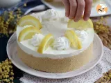 No bake lemon cheesecake - Preparation step 5