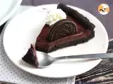 Oreo and chocolate tart - no bake - Preparation step 6