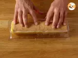 Lemon meringue yule log - Preparation step 10