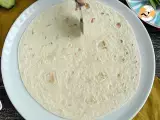 Tortilla wrap brunch style - Crunchwrap - Preparation step 1