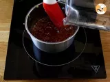 Vanilla flan cake with caramel - Preparation step 1