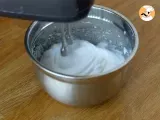 Vanilla flan cake with caramel - Preparation step 4
