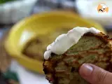 Zucchini and feta patties - Preparation step 7