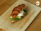Croissant sandwich - Preparation step 5