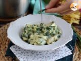 One pot pasta goat cheese, spinach and chicken - Preparation step 5