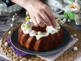 Step 8 - Easter bundt cake: white chocolate and lemon