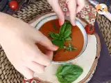 Step 7 - Tomato & basil soup