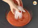 Step 4 - Halloween cocktail with spooky hand ice cube - with video tutorial !