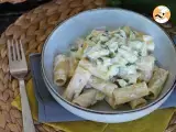 Step 6 - Creamy zucchini pasta, a tasty and easy to prepare recipe