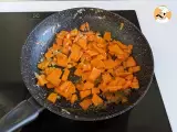 Step 4 - Pumpkin and sausage meat pasta