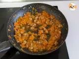 Step 6 - Pumpkin and sausage meat pasta