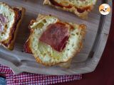 Mini serrano, cheese and potato tatins - Preparation step 7
