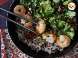 Broccoli and shrimp in Korean spicy sauce - a simple, balanced and spicy meal served with rice - Preparation step 4