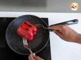 How to peel pan-fried bell peppers? - Preparation step 2