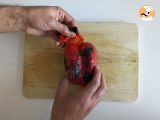 How to peel pan-fried bell peppers? - Preparation step 4