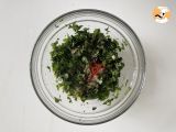 Chimichurri sauce: the perfect touch for your barbecues and barbecues. - Preparation step 4