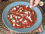 Watermelon Carpaccio: the refreshing summer starter - Preparation step 4