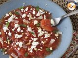 Watermelon Carpaccio: the refreshing summer starter - Preparation step 5