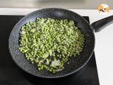 Pea and feta meatballs in air fryer: tasty and super quick to prepare! - Preparation step 1