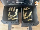 Zucchini fries cooked in Air fryer - Preparation step 5