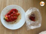 Air Fryer-roasted peppers, perfect for summer! - Preparation step 3