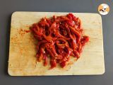 Air Fryer-roasted peppers, perfect for summer! - Preparation step 4