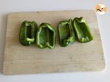 How to peel raw bell peppers? - Preparation step 1