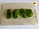 How to peel raw bell peppers? - Preparation step 3