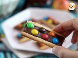 Shortbread cookies with m&m's - Preparation step 8