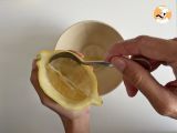 Lemon Posset, the no-bake lemon dessert that you will love, with only 3 ingredients! - Preparation step 1