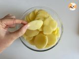 Potato gratin with Air Fryer - Preparation step 1