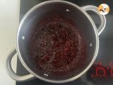 Healthy jam with berries and chia seeds - Preparation step 2