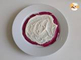 Beet crepe rolls with ricotta cheese and arugula - Preparation step 6