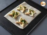 Star-shaped garlic bread with sandwich bread - Preparation step 12