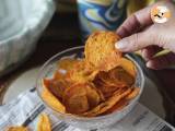 Microwave sweet potato chips - Preparation step 5