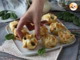 Mini spinach and goat's cheese puff pastries - Preparation step 10