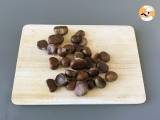 Chestnuts roasted in an air fryer - Preparation step 1