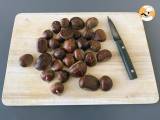 Chestnuts roasted in an air fryer - Preparation step 2