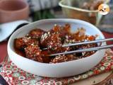 Korean fried chicken with spicy gochujang sauce - Dakgangjeong - Preparation step 10