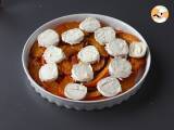 Pumpkin tatin with goat's cheese and honey - Preparation step 8