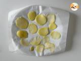 Microwaved potato chips - Preparation step 6