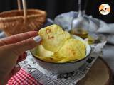 Microwaved potato chips - Preparation step 8