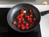 Pasta with scallops, an elegant seafood dish - Preparation step 1