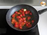 Pasta with scallops, an elegant seafood dish - Preparation step 2