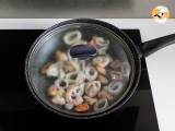 Pasta with seafood, a delicious and very quick dish - Preparation step 1