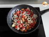 Pasta with seafood, a delicious and very quick dish - Preparation step 2