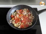 Pasta with seafood, a delicious and very quick dish - Preparation step 3