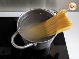 Pasta with seafood, a delicious and very quick dish - Preparation step 4