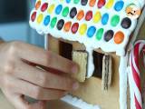 Gingerbread house for Christmas - Preparation step 12