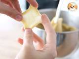 King's brioche stuffed with whipped cream, fluffy and creamy - Preparation step 4